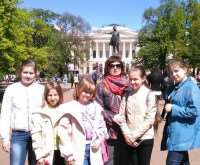 Юные художники посетили Государственный Русский музей