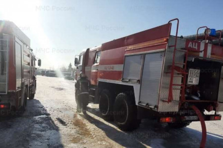 В Новой Ладоге горела обстановка в частном доме