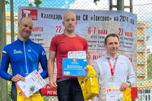 Сергей Котов стал первым на дистанции 13 км!