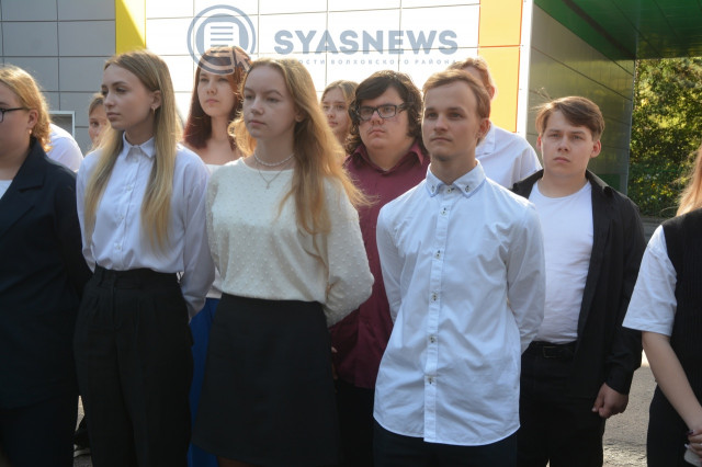 День солидарности в борьбе с терроризмом в Сясьстройской школе №1