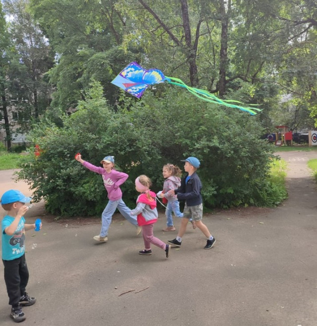 Летний праздник в детском саду: День Воздуха