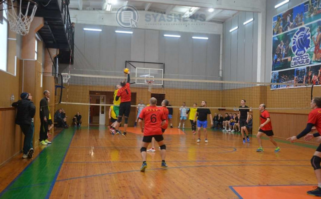 Чемпионат Волховского района по волейболу в Сясьстрое