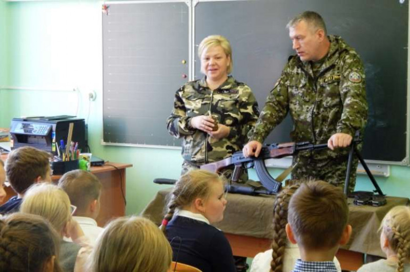 Уроки Мужества в Иссадской школе