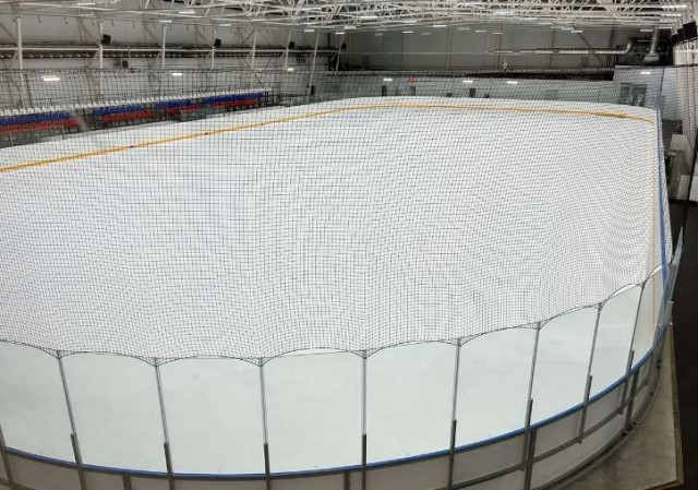 Основные работы по строительству Ледовой арены в Волхове завершены