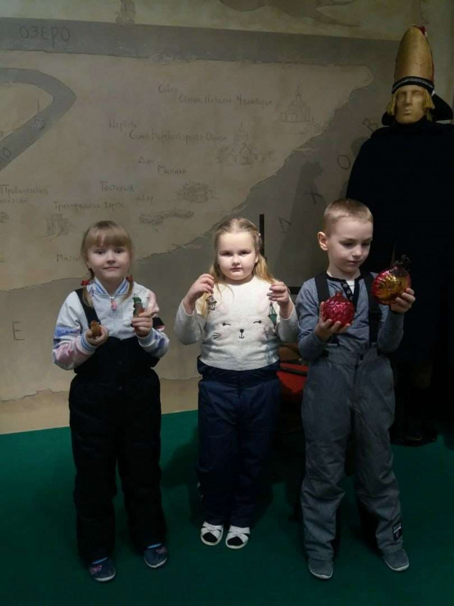 Историю Нового года дети познали в музее