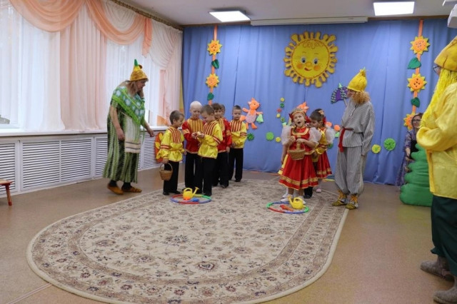 В детском саду «Солнышко» завершились осенние праздники