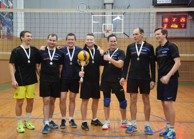 Финал Чемпионата Волховского района по мужскому волейболу