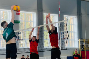 Волейбольные баталии в Пашском спорткомплексе