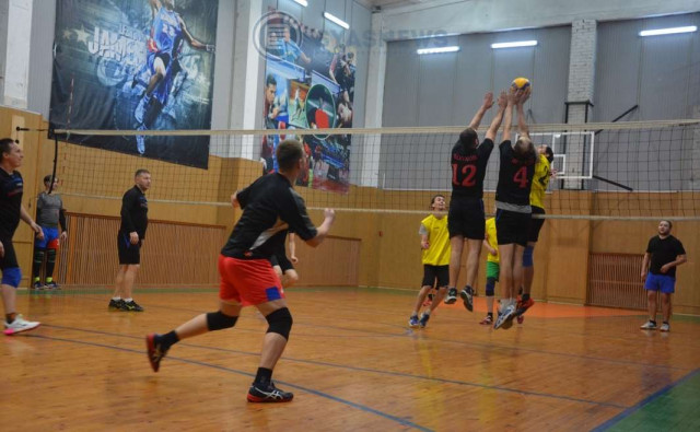 Чемпионат Волховского района по волейболу в Сясьстрое