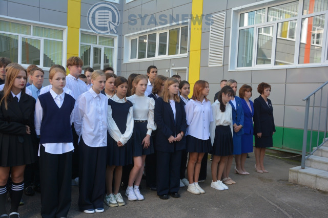 День солидарности в борьбе с терроризмом в Сясьстройской школе №1