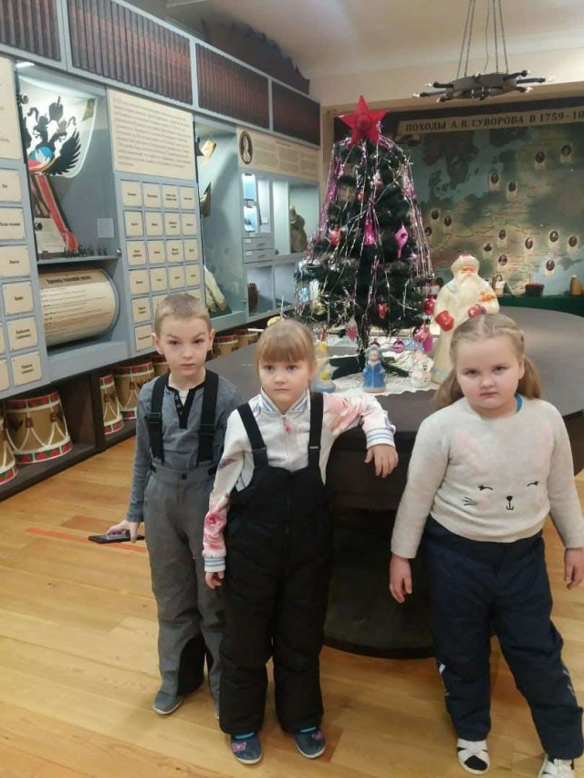 Историю Нового года дети познали в музее