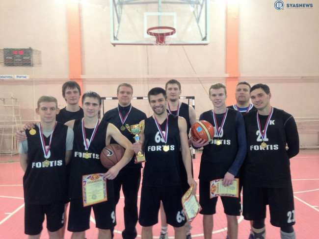 Первенство Волховского района по баскетболу