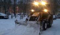 Информация по проведению работ по уборке от снега на территории города Волхова