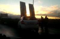 Девять автомобилей попали в ДТП на Ильинском мосту в Волхове