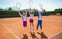 Теннисный турнир для малышей 7-8 лет
