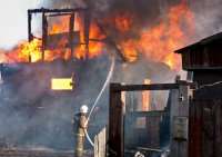 В Волховском районе сгорел частный дом